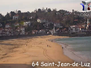 Aperçu de la webcam ID468 : Saint-Jean-de-Luz - Promenade - via france-webcams.fr