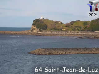 Webcam Aquitaine - Saint-Jean-de-Luz - Sainte-Barbe - via france-webcams.fr