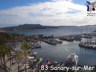 Aperçu de la webcam ID488 : Sanary-sur-Mer - Live - via france-webcams.fr