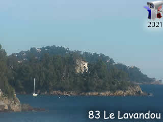 Webcam Le Lavandou - La Fossette - via france-webcams.fr