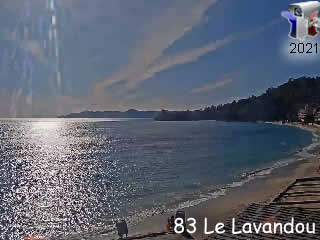 Webcam Le Lavandou - Cavalière vers le Layet - via france-webcams.fr
