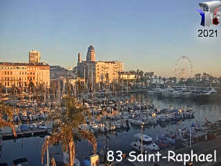 Aperçu de la webcam ID506 : Saint-Raphael - le vieux port - via france-webcams.fr