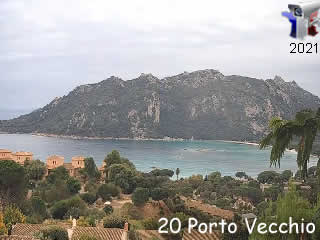 Webcam Porto Vecchio - Santa Giulia - Corse - France - Vision-Environnement - via france-webcams.fr