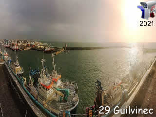 Aperçu de la webcam ID54 : Guilvinec - panoramique HD - via france-webcams.fr