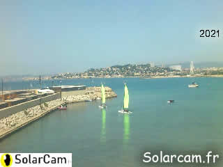 Webcam Marseille - Pointe Rouge N° : 1 - SolarCam: caméra solaire 3G. - via france-webcams.fr