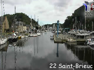 Webcam Saint-Brieuc - le port - via france-webcams.fr