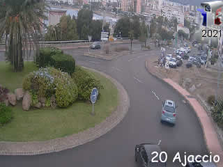 webcam 6 : Rond point Aspretto vers Ajaccio - via france-webcams.fr