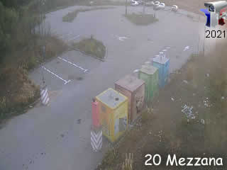 Webcam 10 : Parking relais de Mezzana - via france-webcams.fr