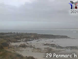 Aperçu de la webcam ID63 : Penmarc'h - Plage - via france-webcams.fr