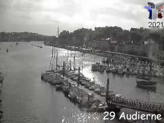 Aperçu de la webcam ID65 : Audierne - le Port - via france-webcams.fr