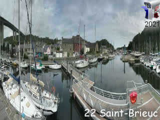 Aperçu de la webcam ID6 : St-Brieuc - panoramique HD - via france-webcams.fr