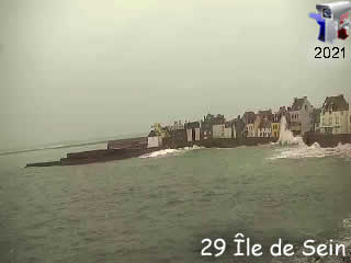 Aperçu de la webcam ID73 : Île de Sein - via france-webcams.fr