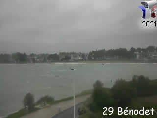 Webcam Bénodet - La plage - via france-webcams.com