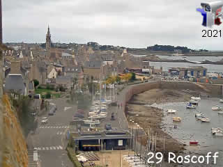 Webcam Roscoff depuis le phare - via france-webcams.fr