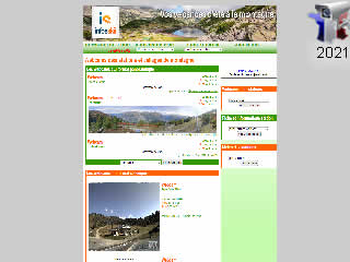 Webcam des stations et village de montagne francais - Webcam panoramique, webcam video, webcam image - été  - via france-webcams.fr
