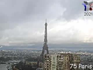 Webcam Paris - La Tour Eiffel - via france-webcams.fr