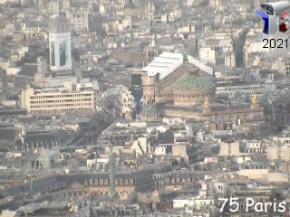 Aperçu de la webcam ID876 : Paris - Palais Garnier - via france-webcams.fr