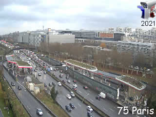 Aperçu de la webcam ID885 : Paris - Pte d'Aubervilliers vers Pte de la Villette - via france-webcams.fr
