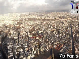 Aperçu de la webcam ID888 : Paris - Panoramique HD - via france-webcams.fr