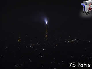 Webcam Bagnolet - Vue sur Paris et la tour Eiffel - via france-webcams.fr