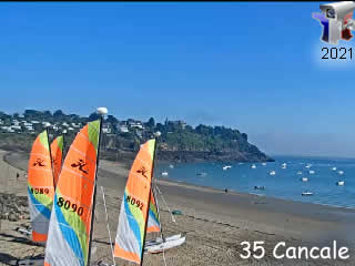 Webcam Cancale - Bretagne - Vision-Environnement - via france-webcams.fr