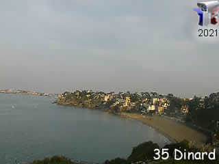 Webcam Dinard - la plage 2 - via france-webcams.fr